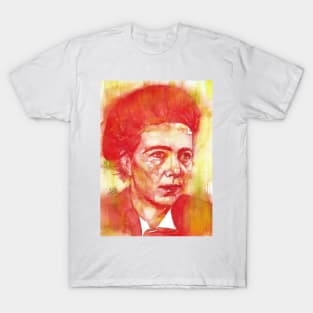 SIMONE DE BEAUVOIR - watercolor portrait.2 T-Shirt